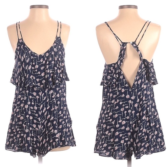Kimchi Blue Floral Romper | SIZE S - Picture 1 of 6
